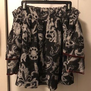 Off the shoulder top